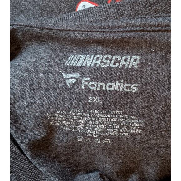 NASCAR Fanatics T Shirt 2XL Gray Dale Earnhardt Jr Homestead Miami Graphic Chevy - Picture 7 of 7